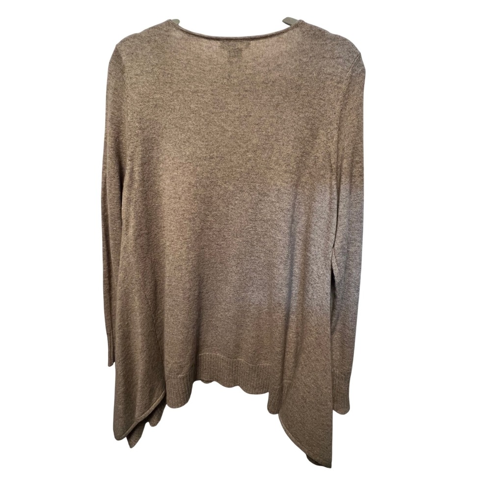 C by Bloomingdales Cashmere Sweater Women's Medium Beige Tan - Picture 2 of 10